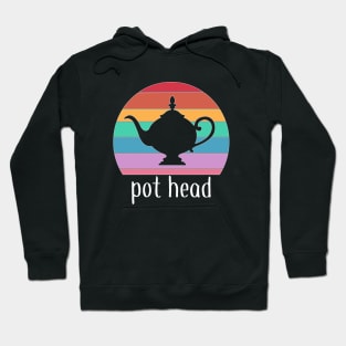 Tea Pot Head Rainbow Hoodie